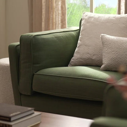Timber 93 inch Corner Sectional Rain Cloud Gray - video thumbnail