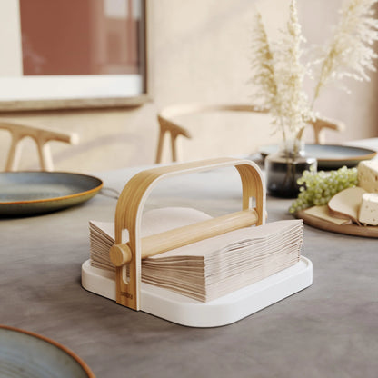 Bellwood Wooden & Recycled Plastic Napkin Holder
