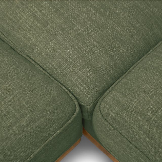 Timber 93 inch Corner Sectional Rain Cloud Gray - lifestyle view 7