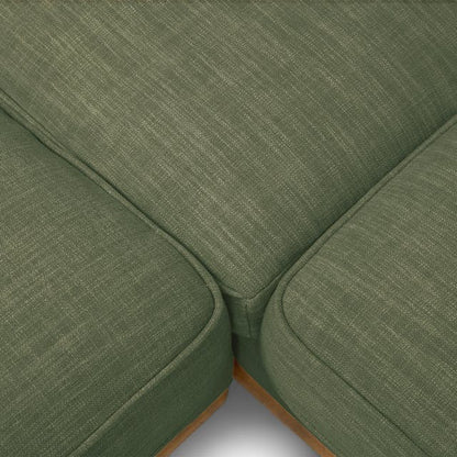 Timber 93 inch Corner Sectional Rain Cloud Gray - lifestyle view 7