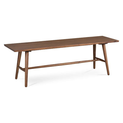 Seno 55 inch Walnut Bench - lifestyle view 1