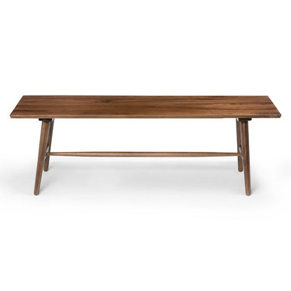 Seno 55 inch Walnut Bench - lifestyle view 2