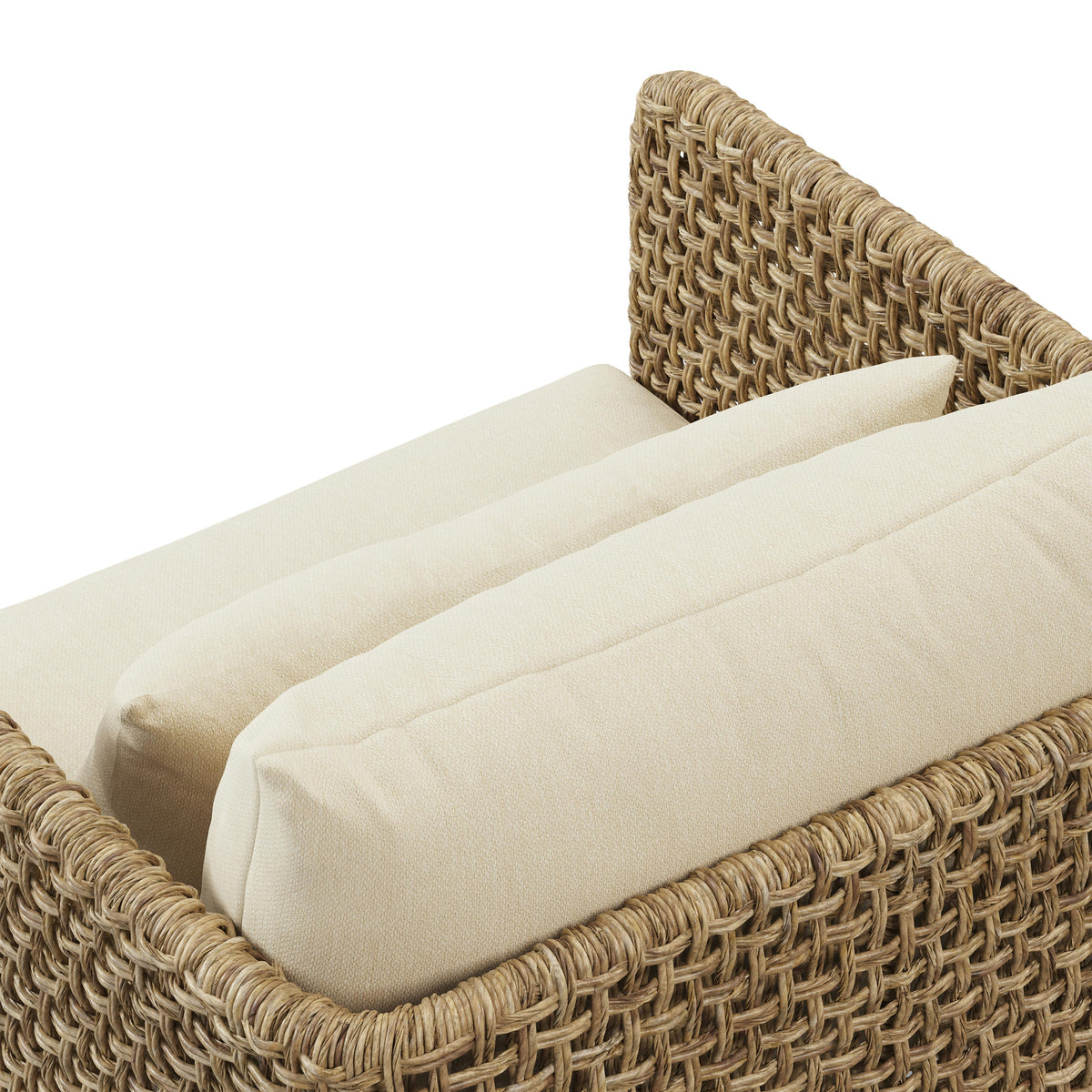 Robbi 32.5 inch Outdoor Lounge Chair Dravite Ivory - outdoor patio setting