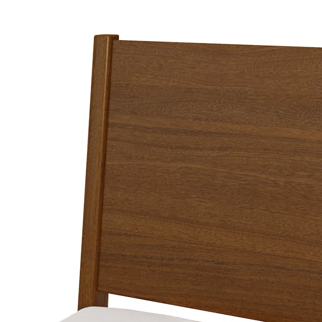 Cooper Low Profile Bed Walnut - lifestyle view 2