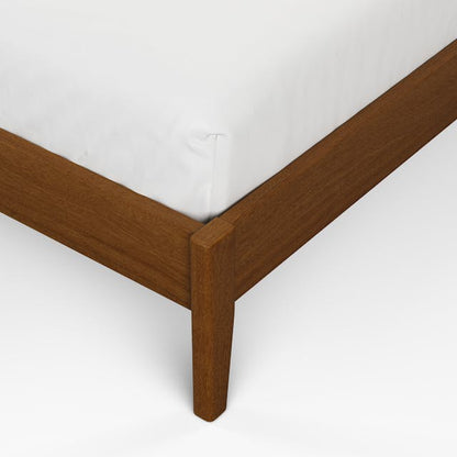Cooper Low Profile Bed Walnut - lifestyle view 7