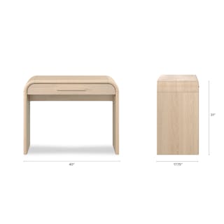 Cilo 16 inch Ottoman Sandstone Boucle - lifestyle view 4