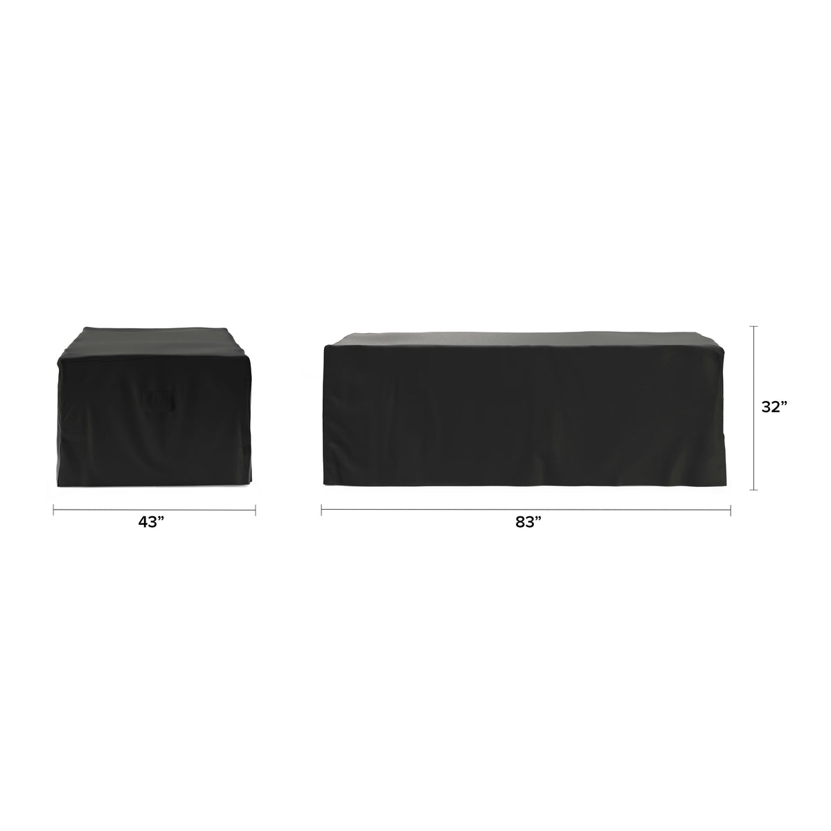 Laholm 81 inch Outdoor Dining Table Cover - outdoor setting