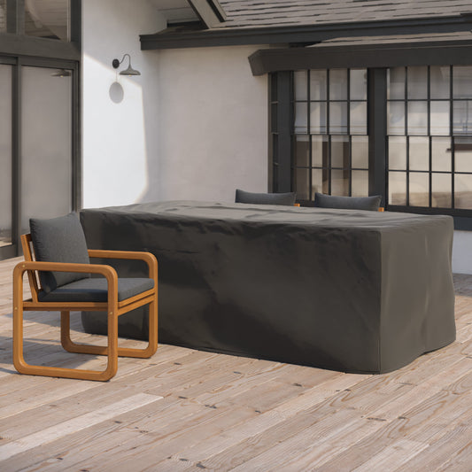 Laholm 81 inch Outdoor Dining Table Cover - front view