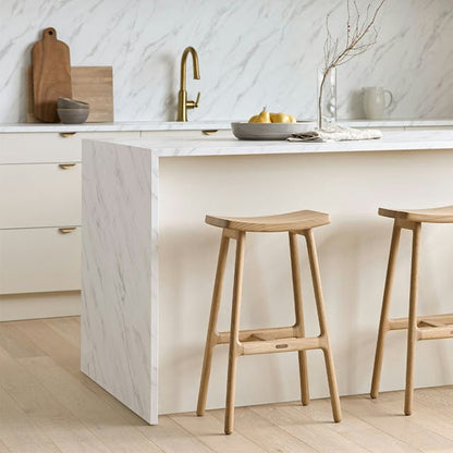 Esse Counter Stool Light Oak - side view