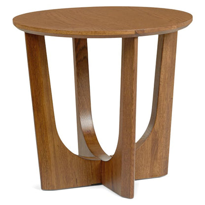 Tovi Side Table Smoked Oak - lifestyle view 1