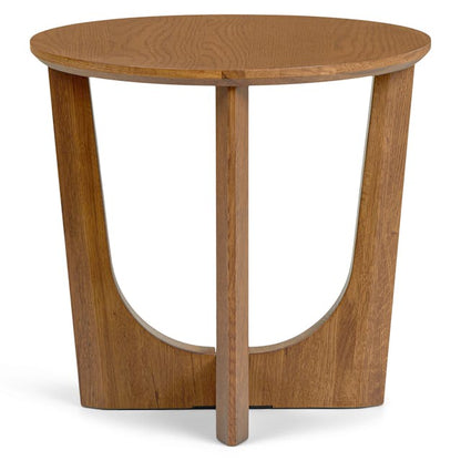 Tovi Side Table Smoked Oak - lifestyle view 2