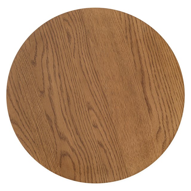 Tovi Side Table Smoked Oak - lifestyle view 4