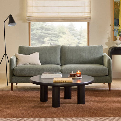Hanson 79 inch Sofa Thistle Green - fabric detail