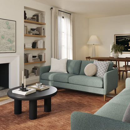 Hanson 79 inch Sofa Thistle Green - back view
