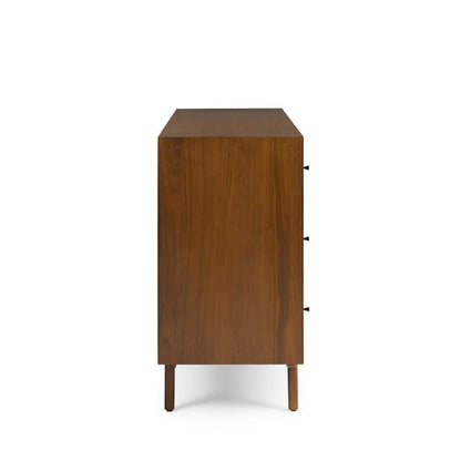 Cooper 6 Drawer Double Dresser Walnut - lifestyle view 3