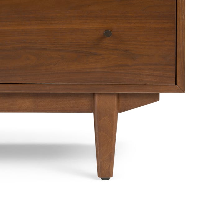 Cooper 6 Drawer Double Dresser Walnut - lifestyle view 5