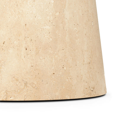 Noemi 27.5 inch Travertine Coffee Table - lifestyle view 5