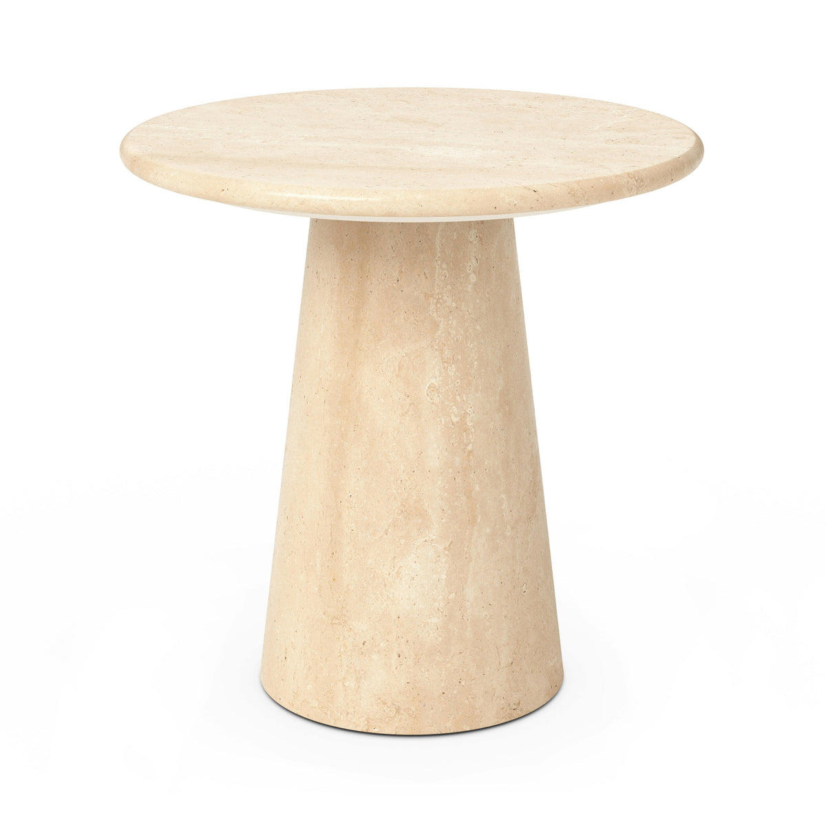 Noemi 27.5 inch Travertine Coffee Table - lifestyle view 2