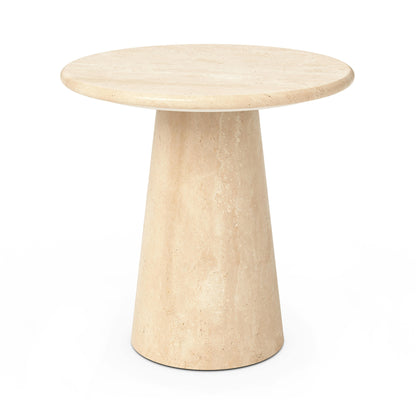 Noemi 27.5 inch Travertine Coffee Table - lifestyle view 2
