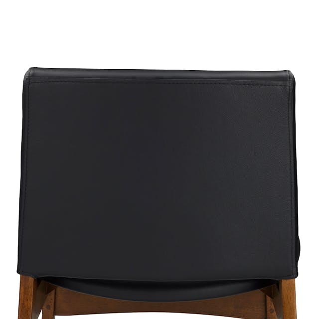 Nosh Faux Leather Dining Chair Natural Oak Lucia Tan - room setting
