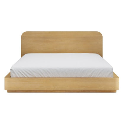 Maren King Bed Walnut - wood grain detail