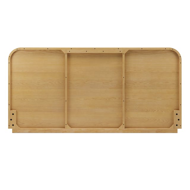 Maren King Bed Walnut - lifestyle view 2