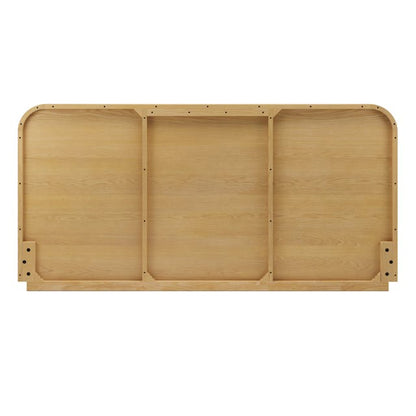 Maren King Bed Walnut - lifestyle view 2