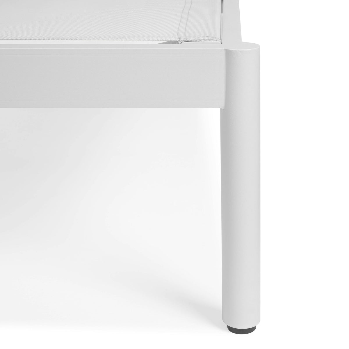 Tola 78 inch Outdoor Chaise Lounge White - color variant