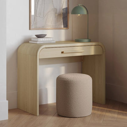 Cilo 16 inch Ottoman Sandstone Boucle - bundle view 1